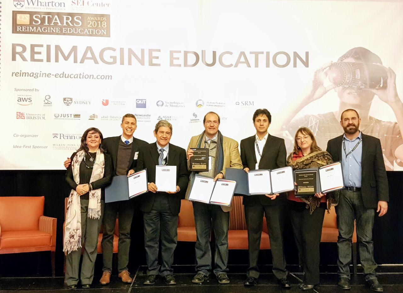 Tec de Monterrey teachers win 8 “QS Reimagine Education” awards