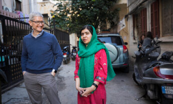 Apple joins Malala’s effort to support girls’ education in Latin America and India