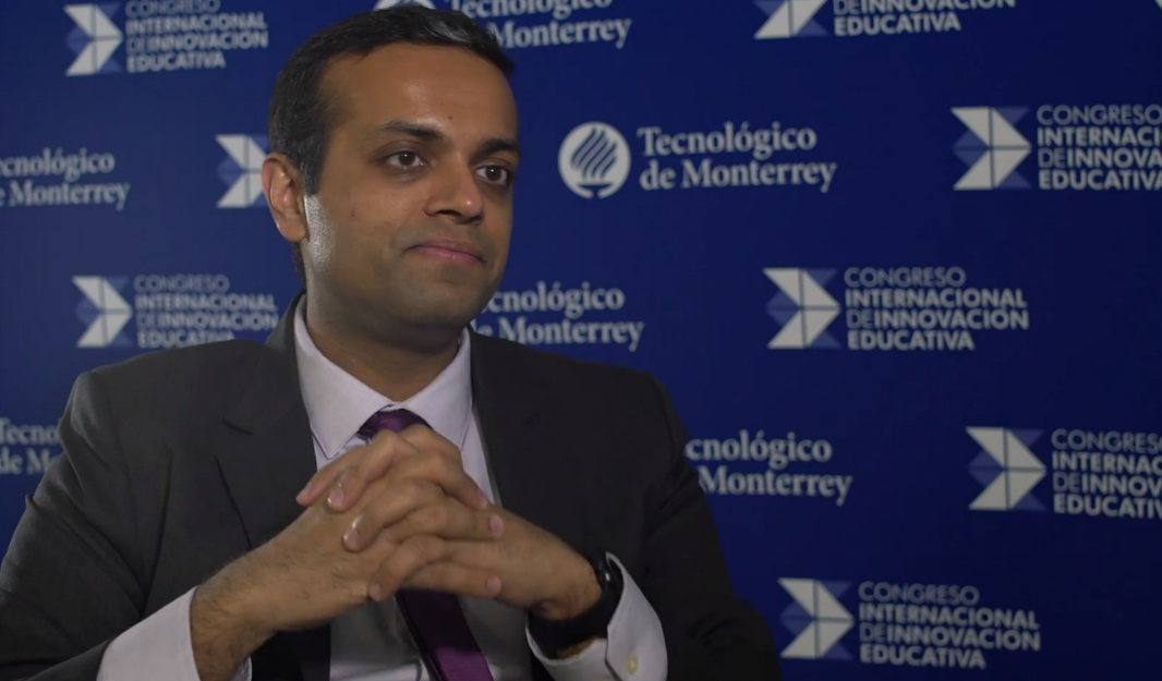 Amar Kumar talks about the future of education in an interview for the Observatory