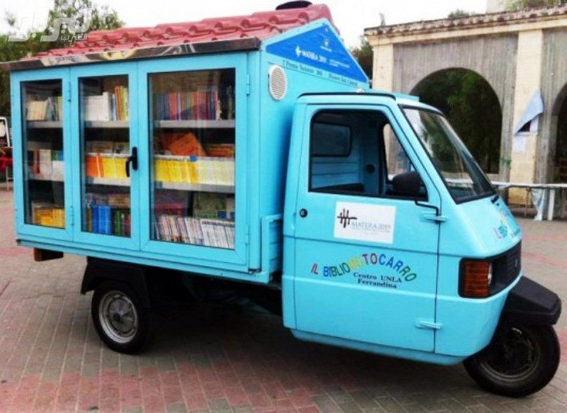 Libraries are going nowhere (unless they have wheels)