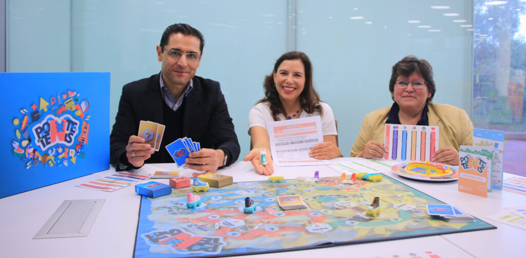 educational board game Ponte en mis tennis