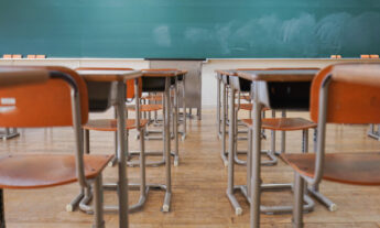 empty classroom