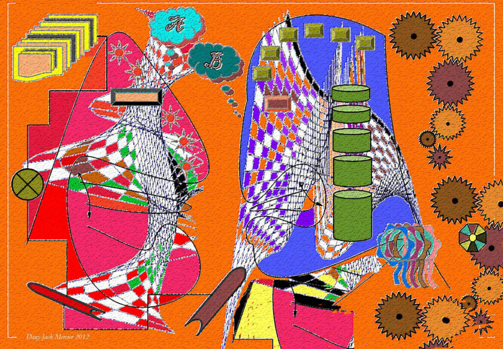 "Conversation Mechanism" by DanyJack Mercier / Under Public Domain License.