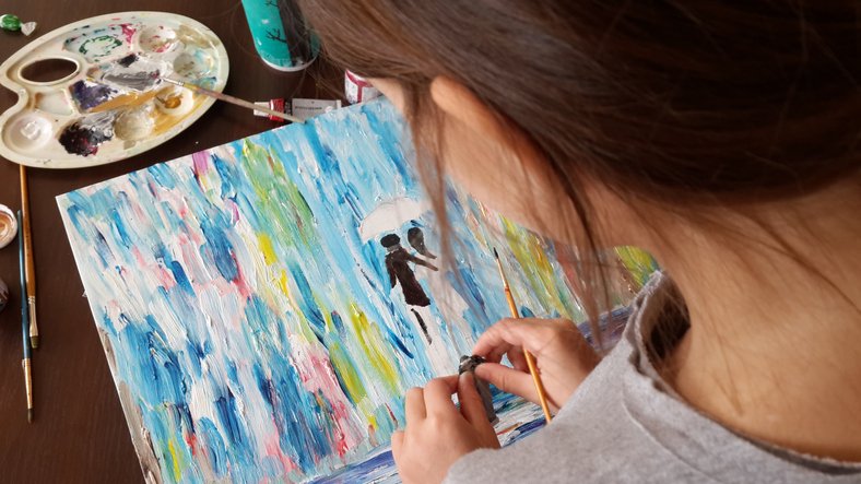 From Students to Artists: An Outlet to Express Emerging Emotions and Hobbies