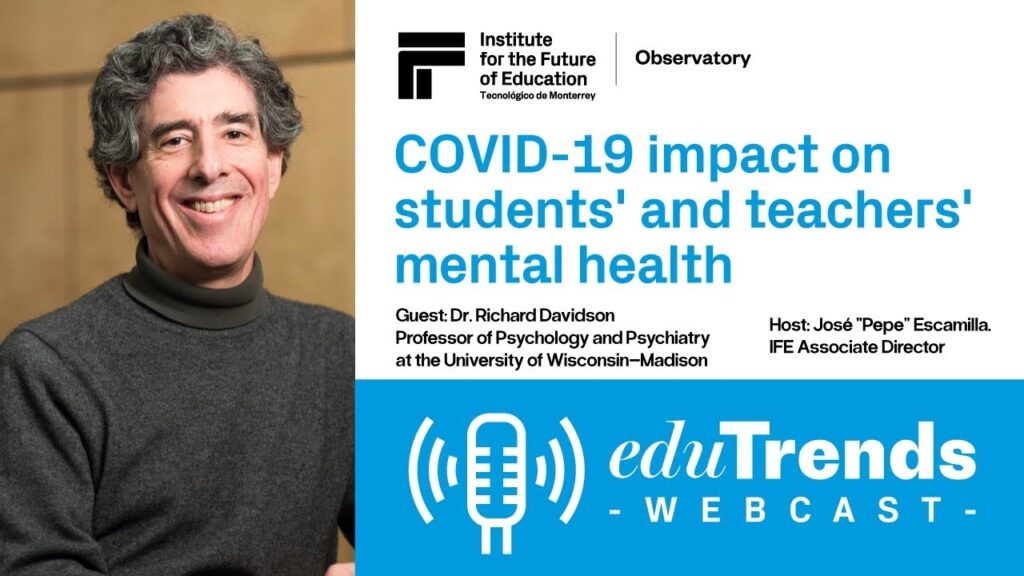 Dr. Richard Davidson COVID-19 impact on students and teachers mental health