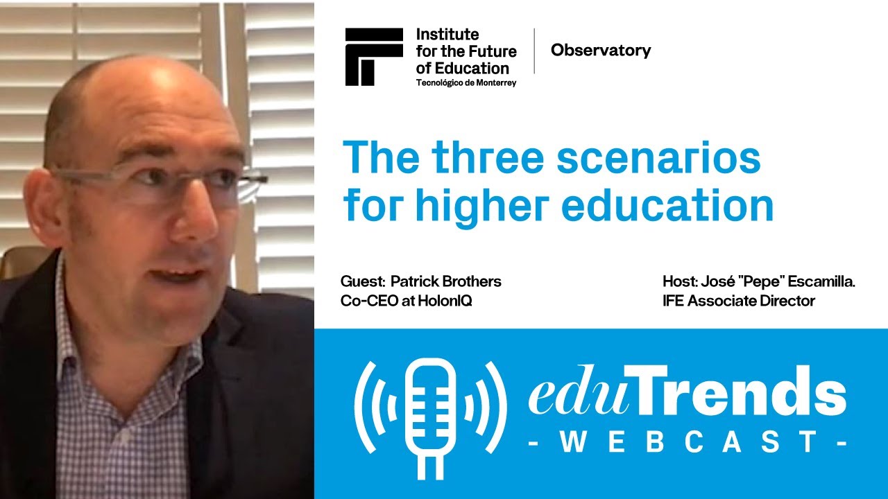 The three scenarios for higher education