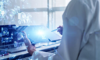 Students usings a virtual lab for learning