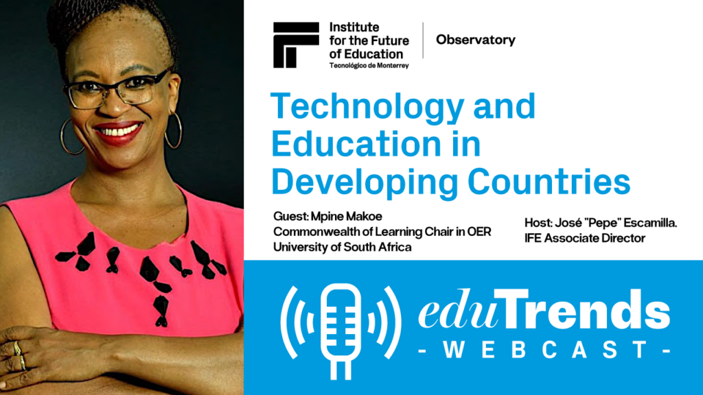 Mpine Makoe Edutrends webcast guest