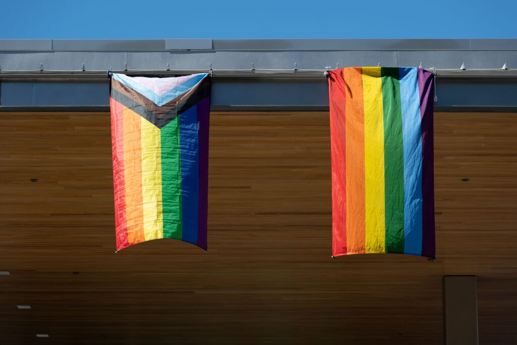 Pride Month flags