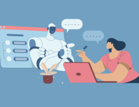 The Communication Style with AI Influences Learning