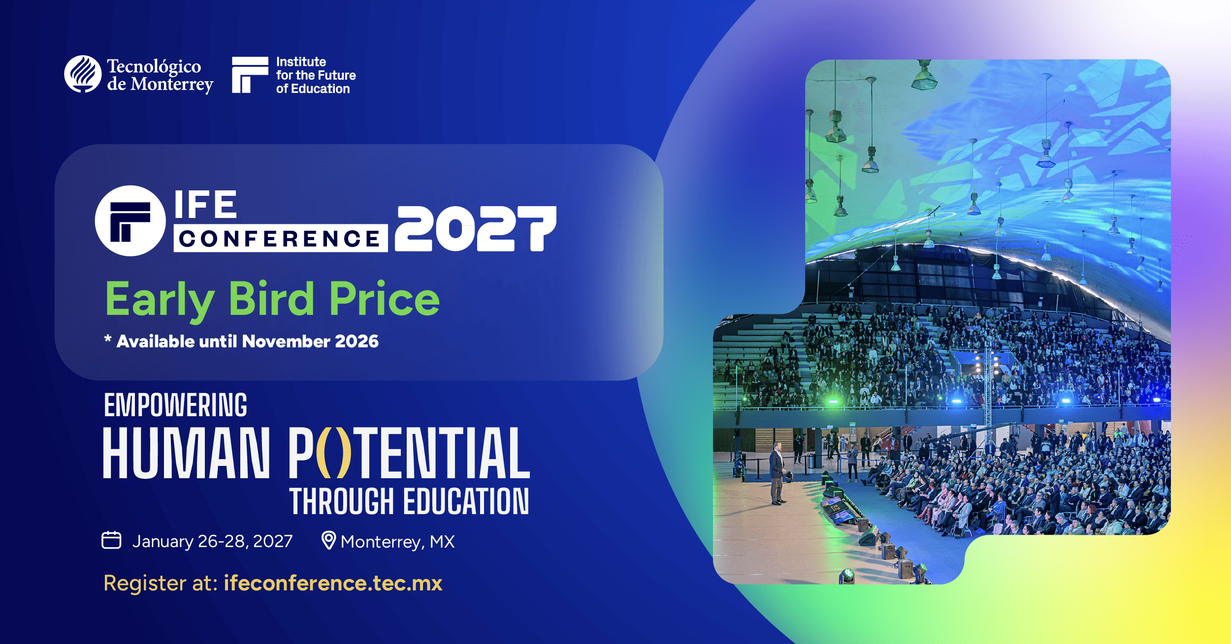 IFE Conference 2027 Early Bird
